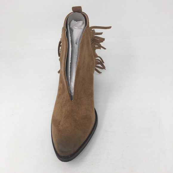 Coconuts Miranda Fringed Ankle Bootie - Picture 2 of 4